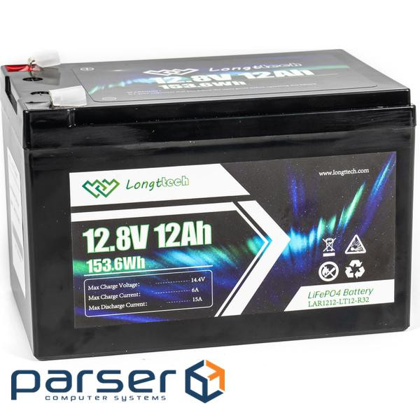 Батарея Longttech LAR1212-LT12-R32 LiFePo4 12.8В 12Аг/11.6Аг 