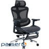 Крісло офісне з підставкою для ніг Sihoo DORO C300L Mesh Black with footrest (DORO-C300L-A3-101-JT)
