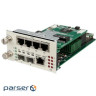 Модуль, мультиплексор , 4*E1/T1(4 RJ45),1*GE,2*SFP 00Mbps Gigabit Ethernet over 2 (RCMS2912-4E1T1GE)