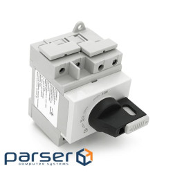 Поворотний вимикач зовнішнього монтажу HGN4-L1-32, DC1000V, 32A, 2P, Grey (YT-HGN4-L1-32) HGN4-L1-32, DC1000V, 32A, 2P, Grey (YT-HGN4-L1-32)