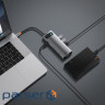 Порт-реплікатор USB-C Baseus Metal Gleam Series 9in1 Gray (CAHUB-CU0G)