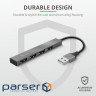 USB хаб TRUST Halyx Mini 4-port (23786)