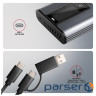Зовнішній карман для накопичувачів AXAGON EEM2-SD2 USB-C 10Gbps - M.2 NVMe & SATA SSD DISPLAY box