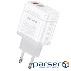 Зарядное устройство Foneng EU57 (2USBх2.4A) White (EU57-CH)