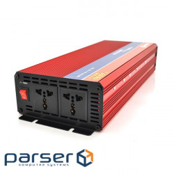 Voltage inverter NV-5000 (2500W), 12 / 220V, approximated, 2 universal sockets, terminal , Box