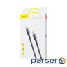 Кабель USB Baseus Cafule Type-C PD2.0 60W flash charging data line (20V 3A) 2m Сірий+Чо (CATKLF-HG1) (CATKLF-HG1)