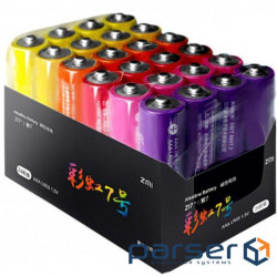 Батарейка ZMI ZI7 Rainbow AAA batteries * 24 (AA724) (Р 30403)
