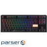 Клавіатура Ducky One 3 TKL Cherry MX Blue RGB UA USB Black (DKON2187ST-CUAPXCLAWSC1)