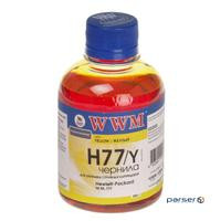 Чорнило WWM HP №177 85 Yellow (H77/Y)