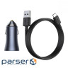 Автомобільний зарядний пристрій BASEUS Golden Contactor Pro Dual Quick Car Charger U+ (TZCCJD-A0G)