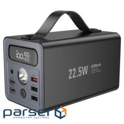 Power Bank HOCO J138 60000mAh, 22.5W+PD 20W, Black, 1.20kg, Black, Box