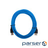 Кабель-подовжувач CABLETIME USB 3.0 Male To Female Extension Cable 3м Black (CA914616)