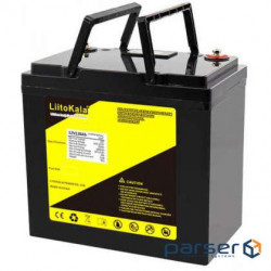Rechargeable battery LiitoKala LiFePO4 12V120Ah, LCD (12V 120Ah LiFePO4 LCD)
