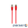 Патч-корд 0.5м FTP cat 6 CCA red Cablexpert (PP6-0.5M/R)