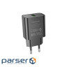 Зарядний пристрій BOROFONE BA72A USB QC3.0 black (6974443388541)