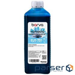 Чорнило Barva Epson universal 1, water-soluble, 1 кг, light blue (EU1-751)