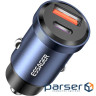 Зарядний пристрій Essager 1xUSB-C 45W + 1xUSB blue (ECCAC45-TL03-Z)