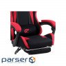 Ігрове крісло GT Racer X-2324 Black/Red (X-2324 Fabric Black/Red)