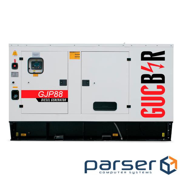 Дизельний генератор Gucbir GJP88 з двигуном PERKINS 1104A-44T, 88 кВА / 70,4 кВт, генератор Maranell