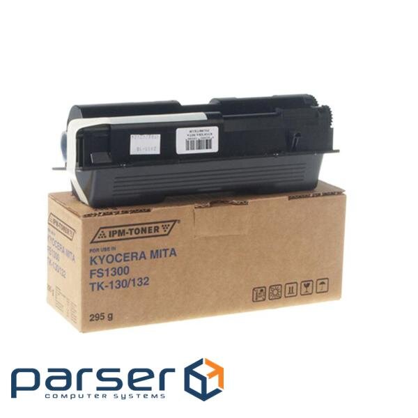 Тонер-картридж IPM Kyocera TK-130, 295г/without chip (TKKM80)