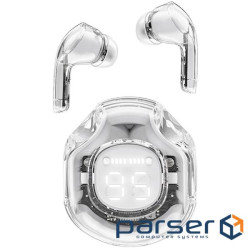 Навушники TWS Acefast T8 white moon (6974316282228)