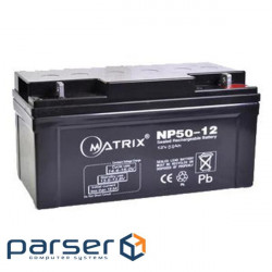 Акумуляторна батарея Matrix 12V 50AH (NP50-12)