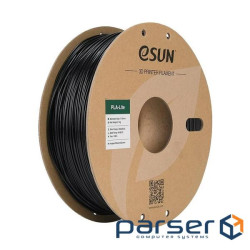 Пластик для 3D-принтера eSUN ePLA-LITE 1,75mm 1kg Black (EPLA-LITE-P175B1)