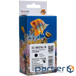 Картридж сумісний HP 950XL (CN045AE/CN049AE) 2300 арк, чорний Barva (IC-950XL- (CI-BAR-HP-CN045AE-B)