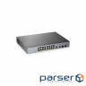 Network switch Cisco SG350X-48-K9-EU Тип - управляемый 3-го уровня, форм-фактор - в стойку, количество портов - 54, порты - SFP+, Gigabit Ethernet, комбинированный, возможность удаленного управления - управляемый, коммутационная способность - 176 Гбит/ с, размер таблицы МАС-адресов - 64000 Кб, корпус - Металический, 48x10/ 100/ 1000TX, 2хSFP+ ZyXel GS1350-18HP-EU0101F