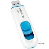 USB накопичувач A-Data C008 16GB White + Blue (AC008-16G-RWE)