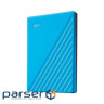 Портативний жорсткий диск WD My Passport 2TB USB3.2 Sky (WDBYVG0020BBL-WESN)