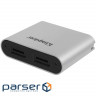 Кардрідер Kingston Workflow Dual-Slot microSDHC/SDXC UHS-II Card Reader (WFS-SDC)