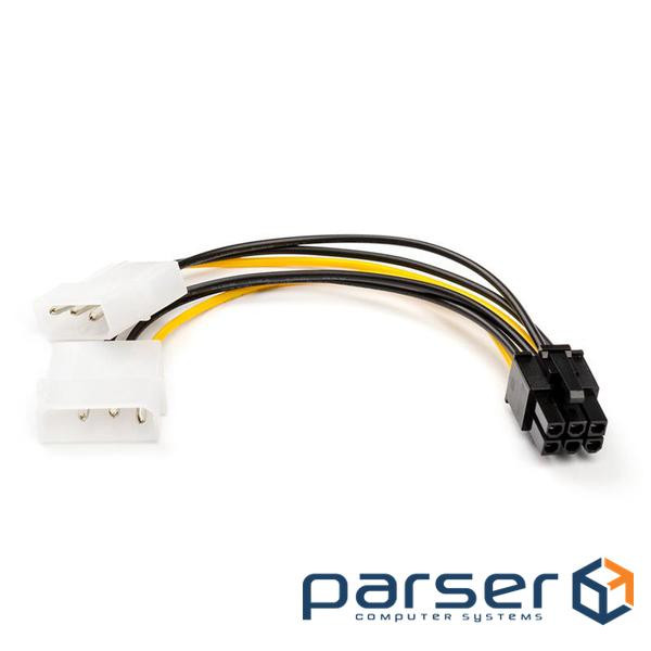 Power cable Video power 6pin to 2molex Atcom (16185)