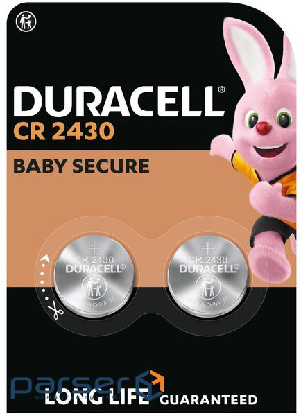 Батарейка DURACELL DL2430 DSN уп. 2 шт . (5012262)