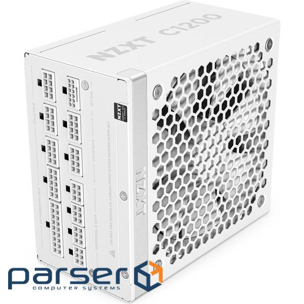 Блок живлення NZXT ATX 3.1 1200 Watt 80 Plus Gold Fully Modular Low-Noise Power Supply (PA-2G2BW-EU)