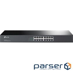 Network switch Cisco SG350X-48-K9-EU Тип - управляемый 3-го уровня, форм-фактор - в стойку, количество портов - 54, порты - SFP+, Gigabit Ethernet, комбинированный, возможность удаленного управления - управляемый, коммутационная способность - 176 Гбит/ с, размер таблицы МАС-адресов - 64000 Кб, корпус - Металический, 48x10/ 100/ 1000TX, 2хSFP+ TP-Link TL-SF1016