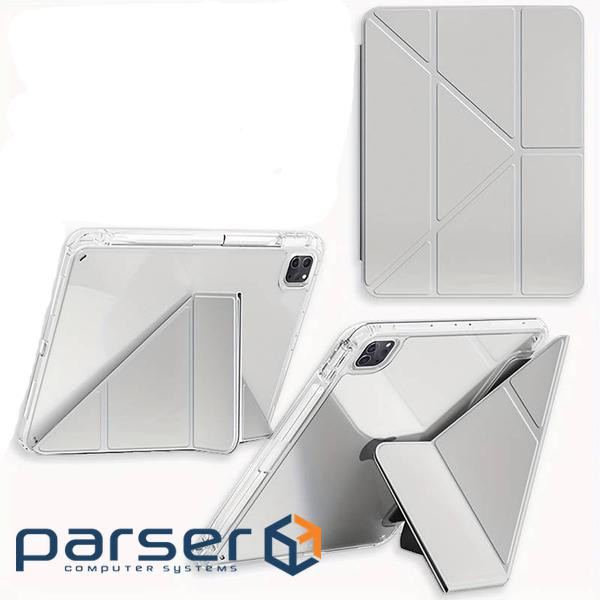 Чохол до планшета BeCover Ultra Slim Origami Transparent Apple iPad Pro 11" M4 2024 Gray (711690)