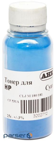 Тонер HP CLJ M180/181, 25г Cyan AHK (3202713)