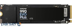 SSD M.2 NVMe 4TB Samsung 990 EVO Plus Piccolo TLC 7250/6300MB/s PCIe 5.0 (MZ-V9S4T0B (MZ-V9S4T0B/AM)