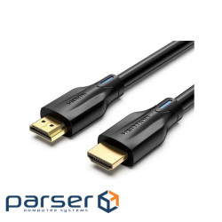 Кабель мультимедійний HDMI M to HDMI M 10.0m 8K60Hz black Vention (AANBL)
