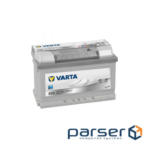 Акумулятор автомобільний Varta Silver Dynamic 74А h (574402075)