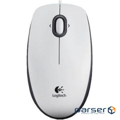 Миша Logitech M100 White (910-006764)