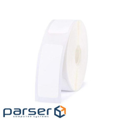 Етикетка самоклеюча UKRMARK для D101 Pl-15*50*150pT-BK/WT-110HW, 15мм*50мм, рул.150шт,білі (900638)