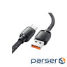 Дата кабель USB 2.0 AM to USB-C 1.0m 7A black Essager (EXCT-TD01-P)