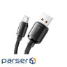 Дата кабель USB 2.0 AM to USB-C 1.0m 7A black Essager (EXCT-TD01-P)