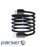 Дата кабель USB 2.0 AM to USB-C 1.0m 7A black Essager (EXCT-TD01-P)