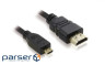 Кабель HDMI M - micro M, 3.0 м, RTL (B00307)