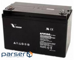 Accumulator battery VISION 6FM100E-X (12В, 100Ач)