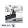 Зарядний пристрій HOCO C141A 2xUSB + cable USB to USB-C black (6942007627900)