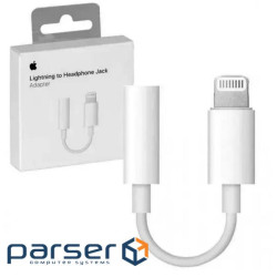 Аудио-кабель Apple Lightning - 3.5 мм (M/F), White (190198001795)